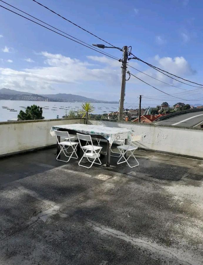 Praia Da Borna 1C Piscina Barbacoa Moaña Eksteriør bilde
